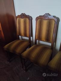 Sedie classiche legno 