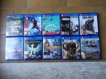 PS4 con 50 giochi 2 joypad (1 nuovo)