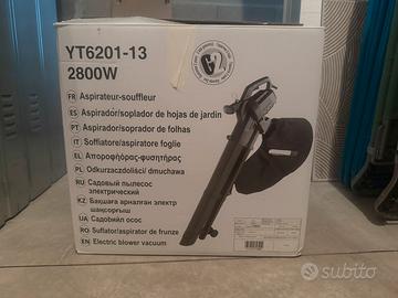 Soffiatore aspiratore foglie 2800W nuovo