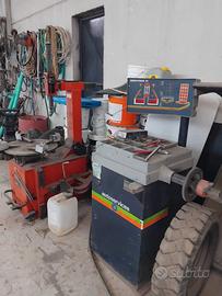 bilanciatrice e smontagomme