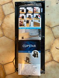 Clipstar 50 – Clip fissaggio invisibile battiscopa