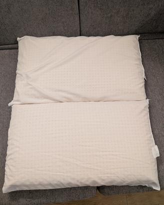 Coppia Cuscini Letto "Clima Fiber" Made in Italy 