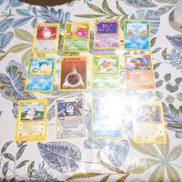 varie carte Pokemon vintage 