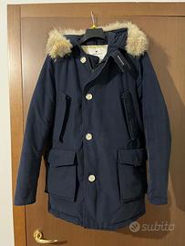 Woolrich parka blu TG XS uomo