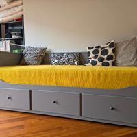 Divano letto HEMNES Ikea Grigio