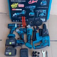 KIT 4 IN1 
TASSELLATORE 
TRAPANO A IMPULSI
AVVITAT