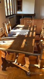 Set tavolo e 6 sedie