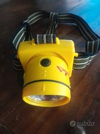 Torcia frontale testa -  outdoor pesca camping