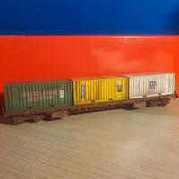 Vagone pianale FS Rivarossi art. 2124