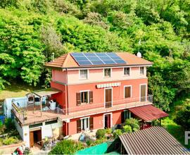 Villa di tre piani con ampio giardino