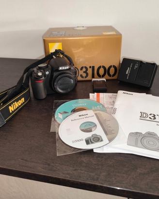 Nikon D3100 reflex solo corpo - 22K scatti 