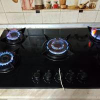 piano cottura 90 cm 5 fuochi 