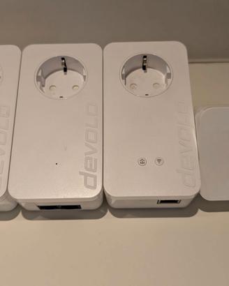Kit 4 Powerline Devolo dLAN 550 WiFi + LAN - Set C