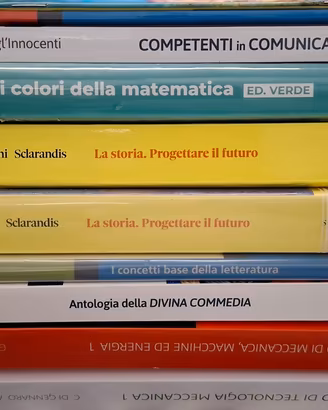 diversi libri scuole superiori