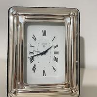 Orologio sveglia argento sterling 925 Acca