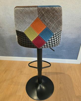 4 sgabelli patchwork