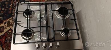 forno da incasso con piastra a 4 fuochi