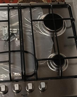forno da incasso con piastra a 4 fuochi