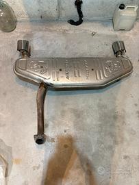 Scarico 500 abarth originale