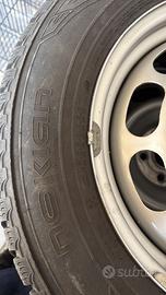 4 ruote complete Nokian225/65 R17- cerchi in accia