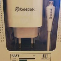 TRAVEL CHARGER BESTEK CON DOPPIO INGRESSO USB + 2
