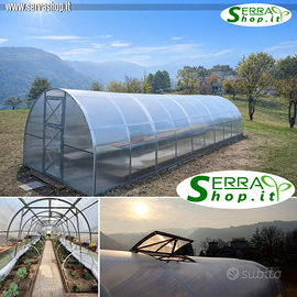 Serra policarbonato 3x4 robusta arco giardino orto