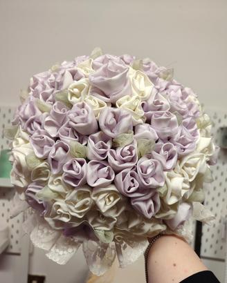 Bouquet Sposa in tessuto 