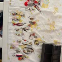 set di cucchiaini per pesca