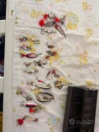 set di cucchiaini per pesca