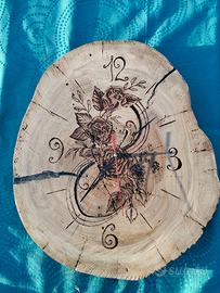 Orologi in legno realizzati a mano