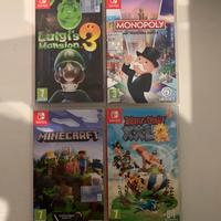 Giochi nintendo swich (con in regal0 gioco ps3)