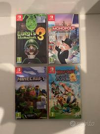 Giochi nintendo swich (con in regal0 gioco ps3)