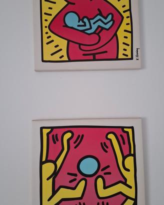 7 opere  keith haring