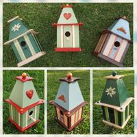 Casette per uccellini fatto a mano