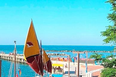 Vista Mare, Clima, 2 matrimoniali, 2 bagni, Garage