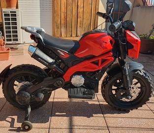 Moto elettrica per bambini dai 4 ai 9 anni