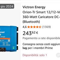 Victron Orion-Tr Smart 12/12/30 isolated