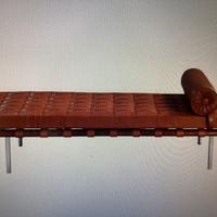 Dormeuse daybed pelle Alivar 200x100 cm