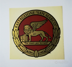 Adesivo Battaglione San Marco
