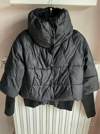 Piumino corto donna nero Vintage ARTIGLI