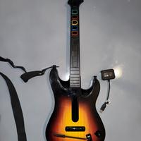 Chitarra guitar hero ps3+ dongle
