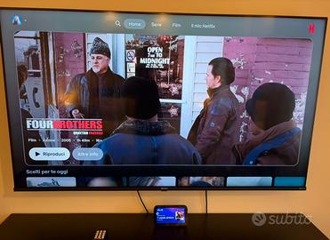 Hisense TV Q LED 4K 55 pollici pari a nuovo