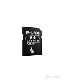 Scheda SD Angelbird v90 64GB