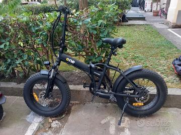 Bicicletta elettrica fat bike The One Rider
