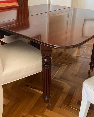 Tavolo legno stile inglese allungabile