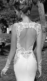 vestito da sposa sirena 