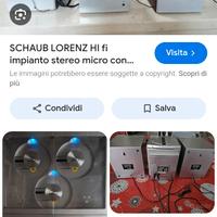 compatto Hi Fi Panasonic 5 CD stereo SA Ak 28 