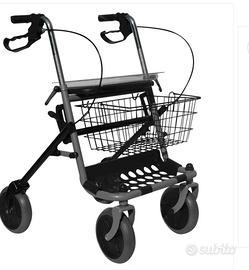Carrello deambulatore anziani disabili girello
