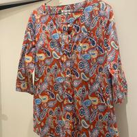 Camicia morbida donna fantasia Cherie