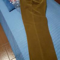 PANTALONI UOMO IN VELLUTO ELASTICIZZATO